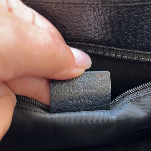 GUCCI Authentic Vintage Jackie Bardot Hobo Black Leather. - Picture 8 of 17